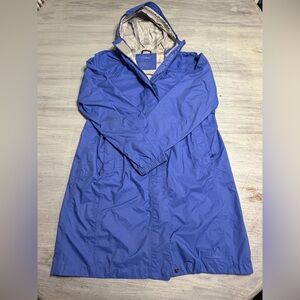 L.L. Bean Blue Hooded Jacket